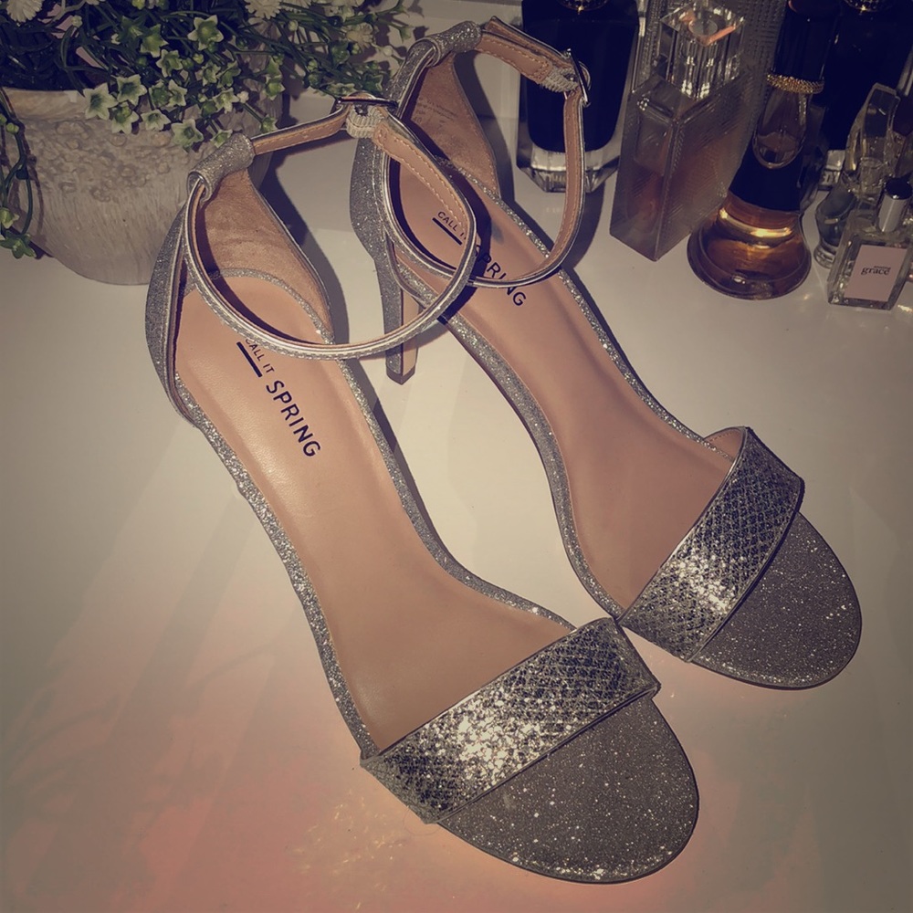 CALL IT SPRING SPARKLE HEELS